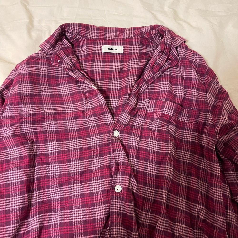 Tekla 100% cotton sleep shirt